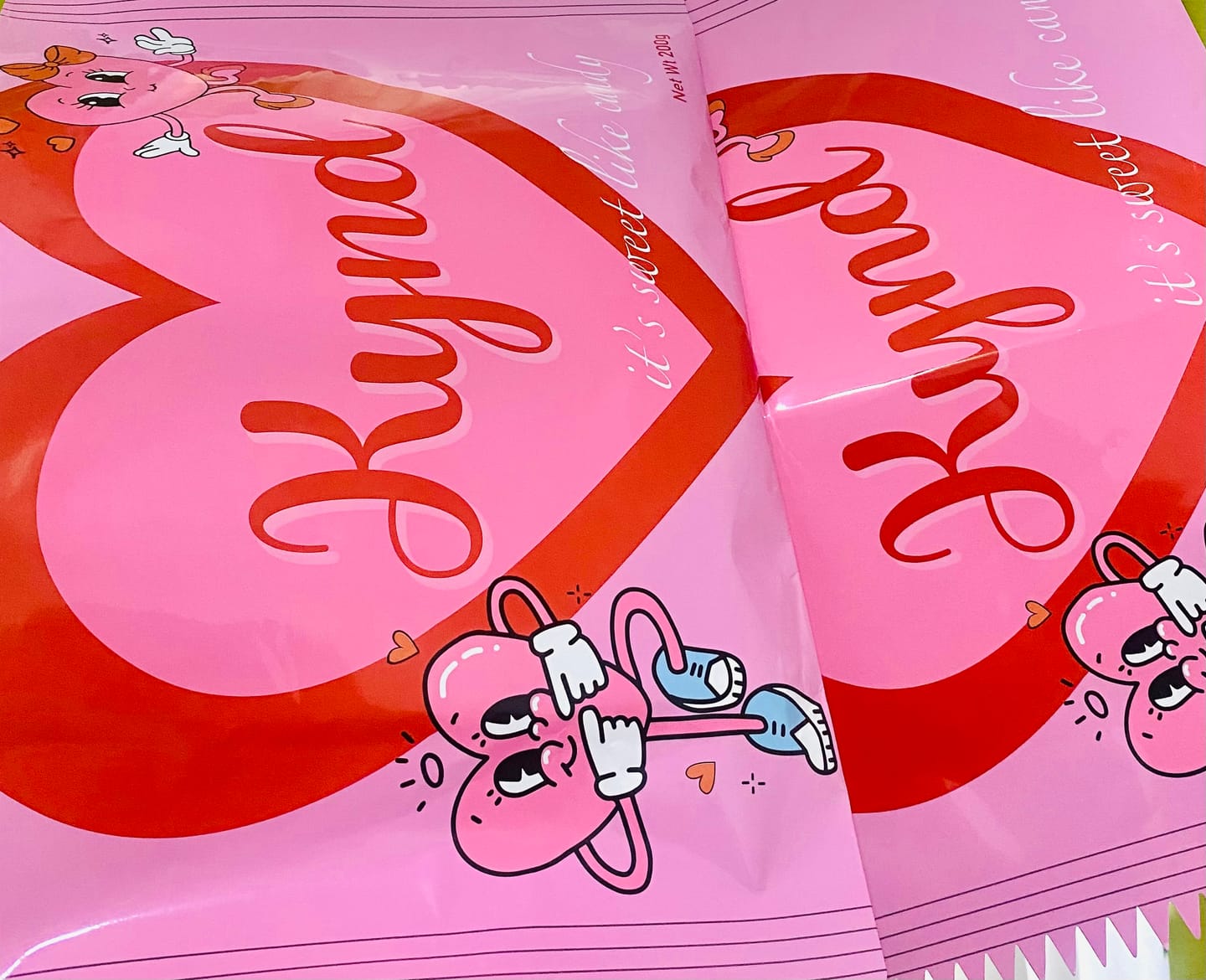 Customer photo review of Kynd Toffee Packaging