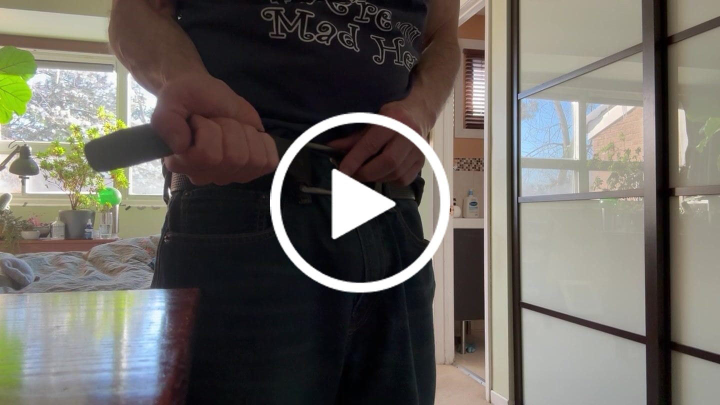 Customer video review of Steampunk Belt- Brown Heavy Duty Full Grain Leather Belt