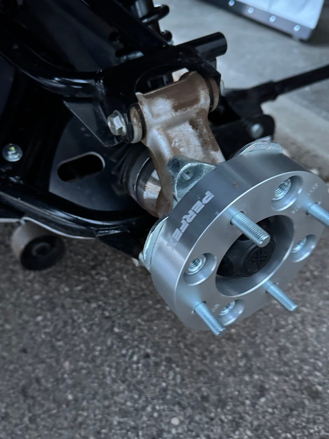 Customer photo review of Yamaha Wheel Spacers - Kodiak 400/450/700