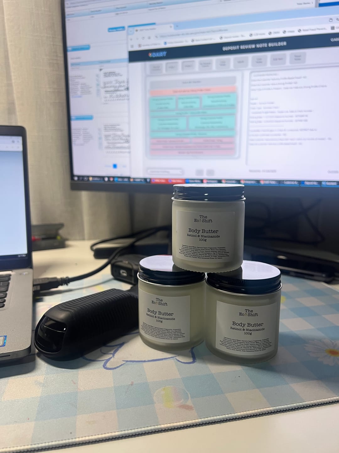 Customer photo review of Lightweight  Daily Tinted Sunscreen with SPF50