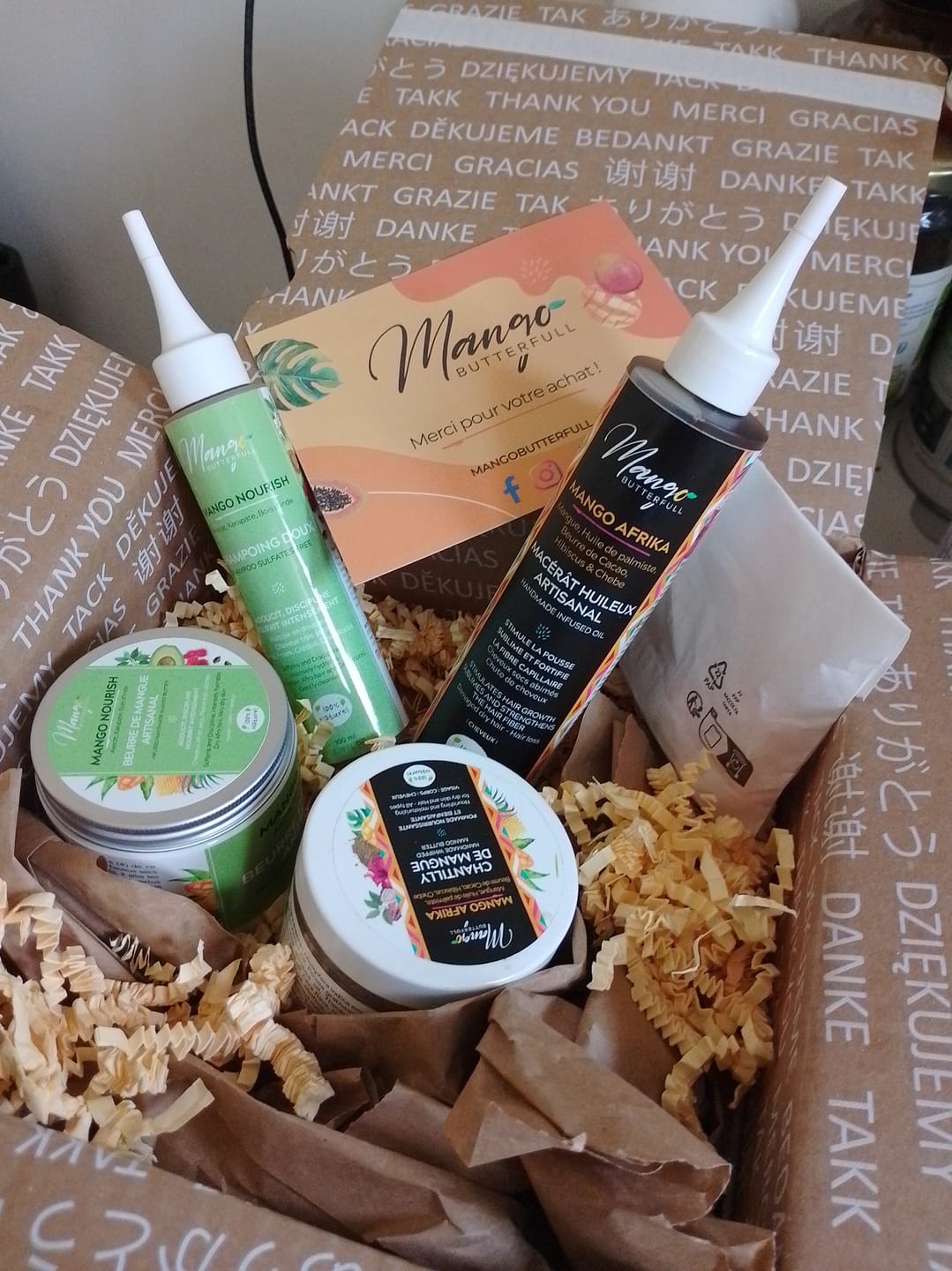 Customer photo review of Macérât huileux artisanal - MANGO AFRIKA