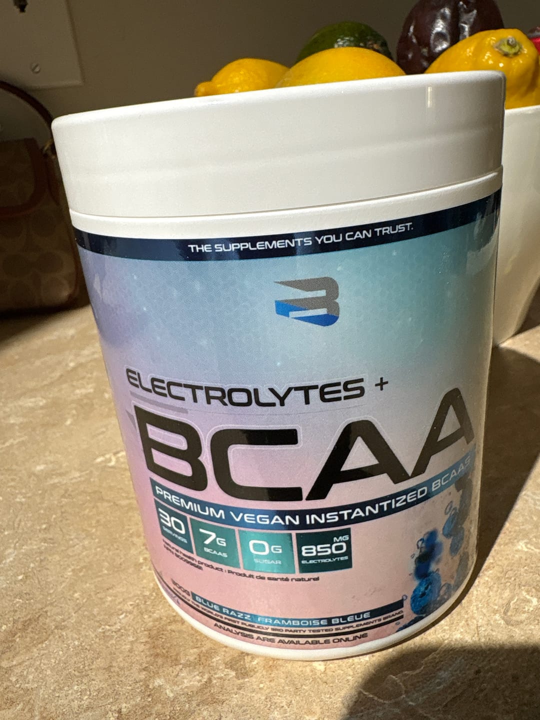 Customer photo review of BCAA