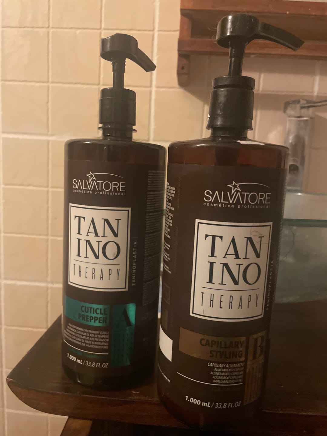 Customer photo review of Lissage Au Tanin Salvatore Tanino Therapy