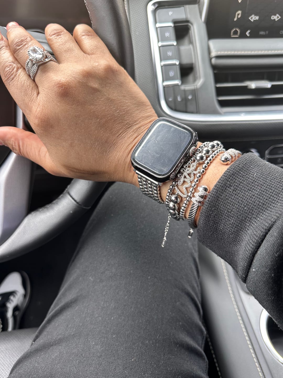 Customer photo review of Brooklyn Bracelet Stack