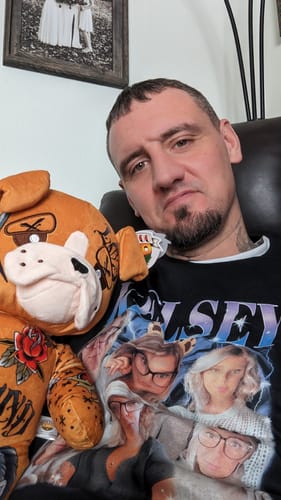 Customer photo review of Benny the Bulldog