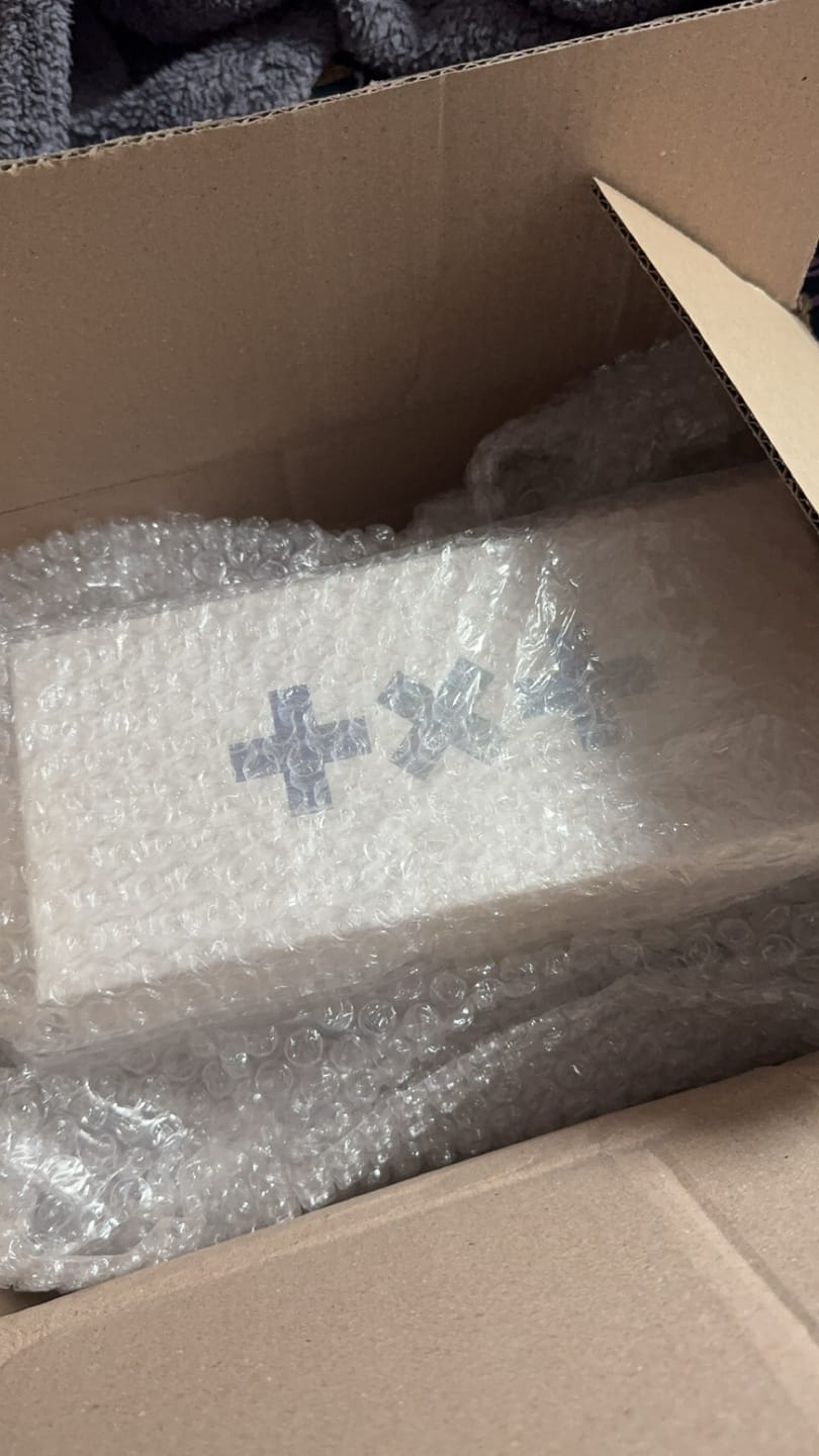 Customer photo review of TXT - OFFICIAL LIGHT STICK VER.2