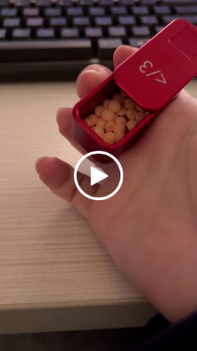 Customer video review of Nano Pill Case