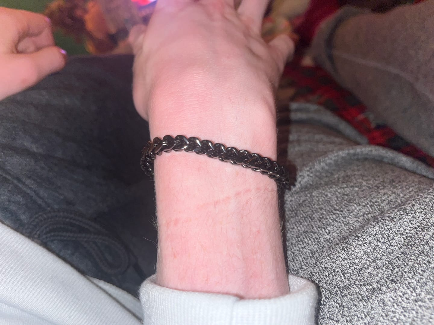 Customer photo review of Franco Link Bracelet | 6MM
