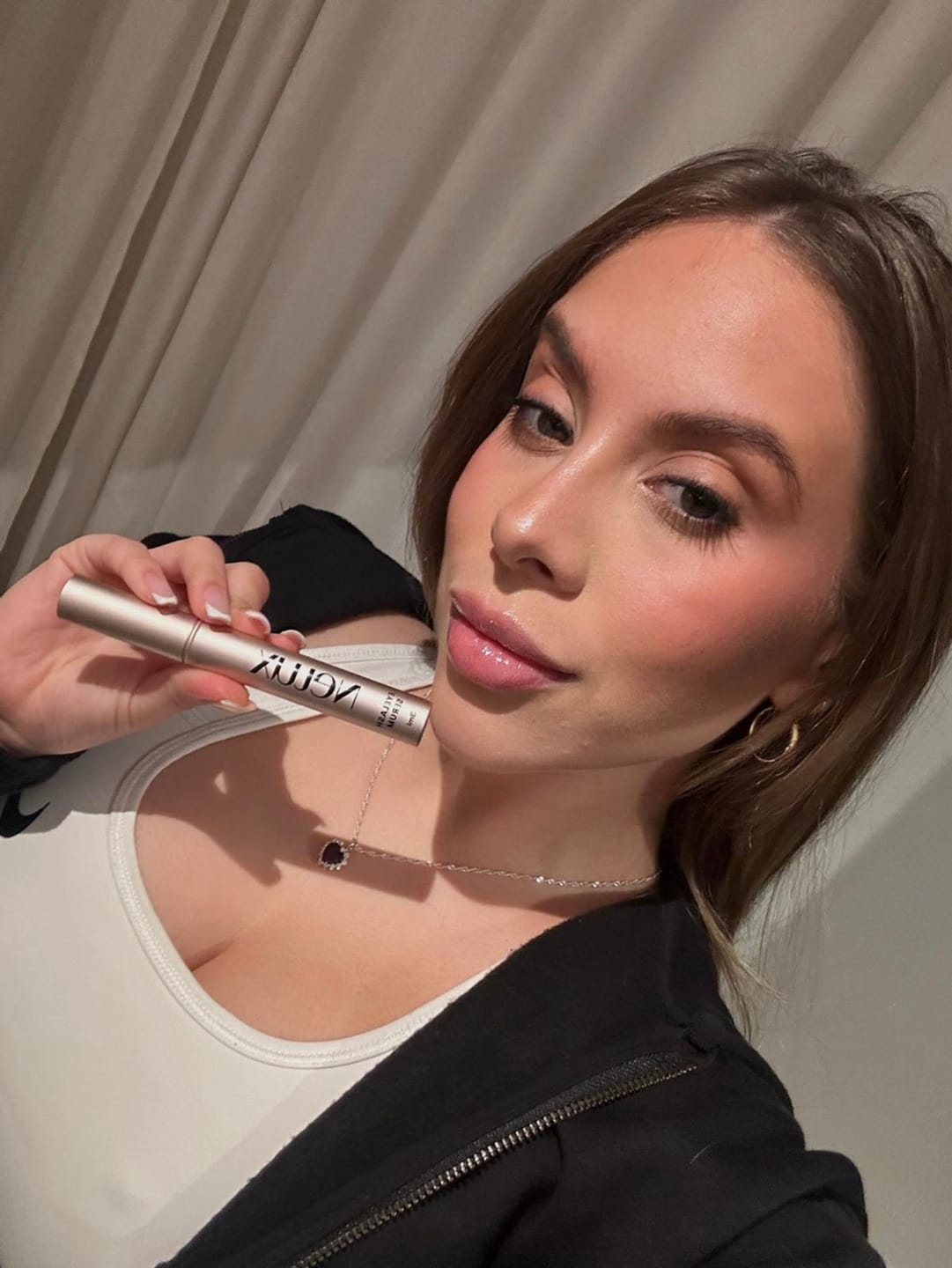 Customer photo review of Eyelash Growth Serum