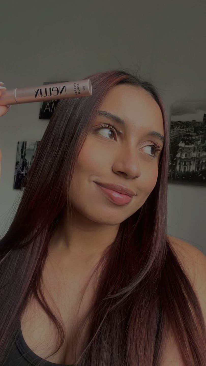 Customer photo review of Eyelash Growth Serum