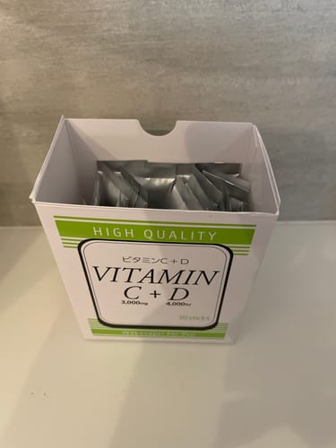 Customer photo review of ビタミンC+D -Wakasapri for Pro.