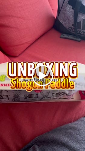 Customer video review of The Shogun 16mm Pickleball Paddle