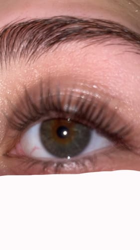 Customer photo review of Lash Growth Serum
