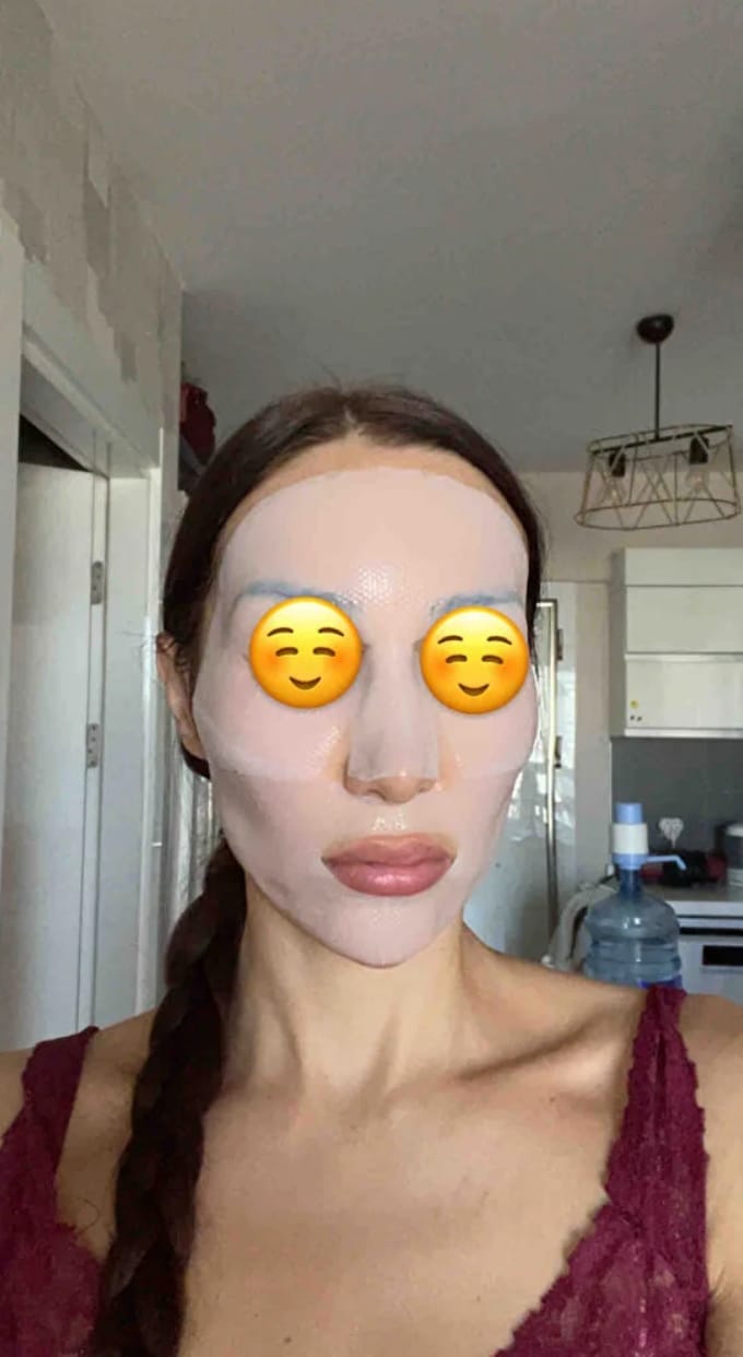 Customer photo review of Liarina® Bio Kolajen Maske