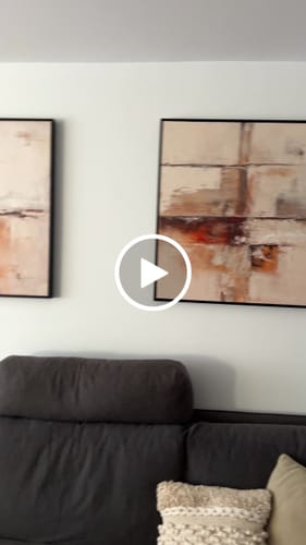 Customer video review of Modern Abstract Painting #ABAS206