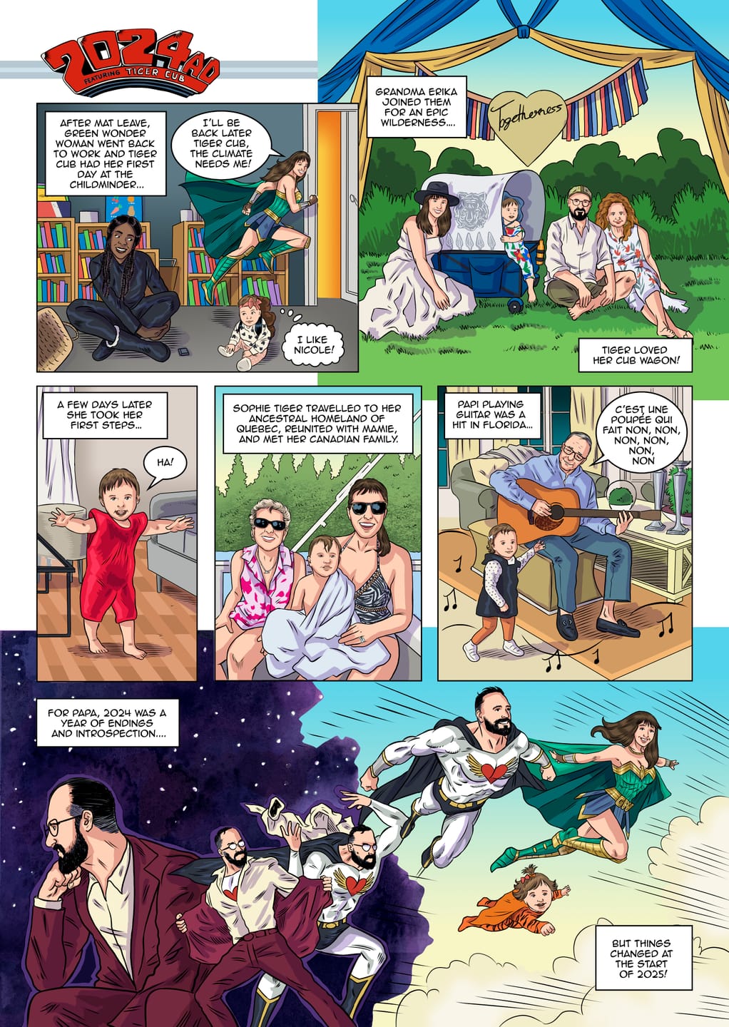 Customer photo review of Custom Comic Strip - Turn Your Love Story Or Favorite Memories Into A Comic