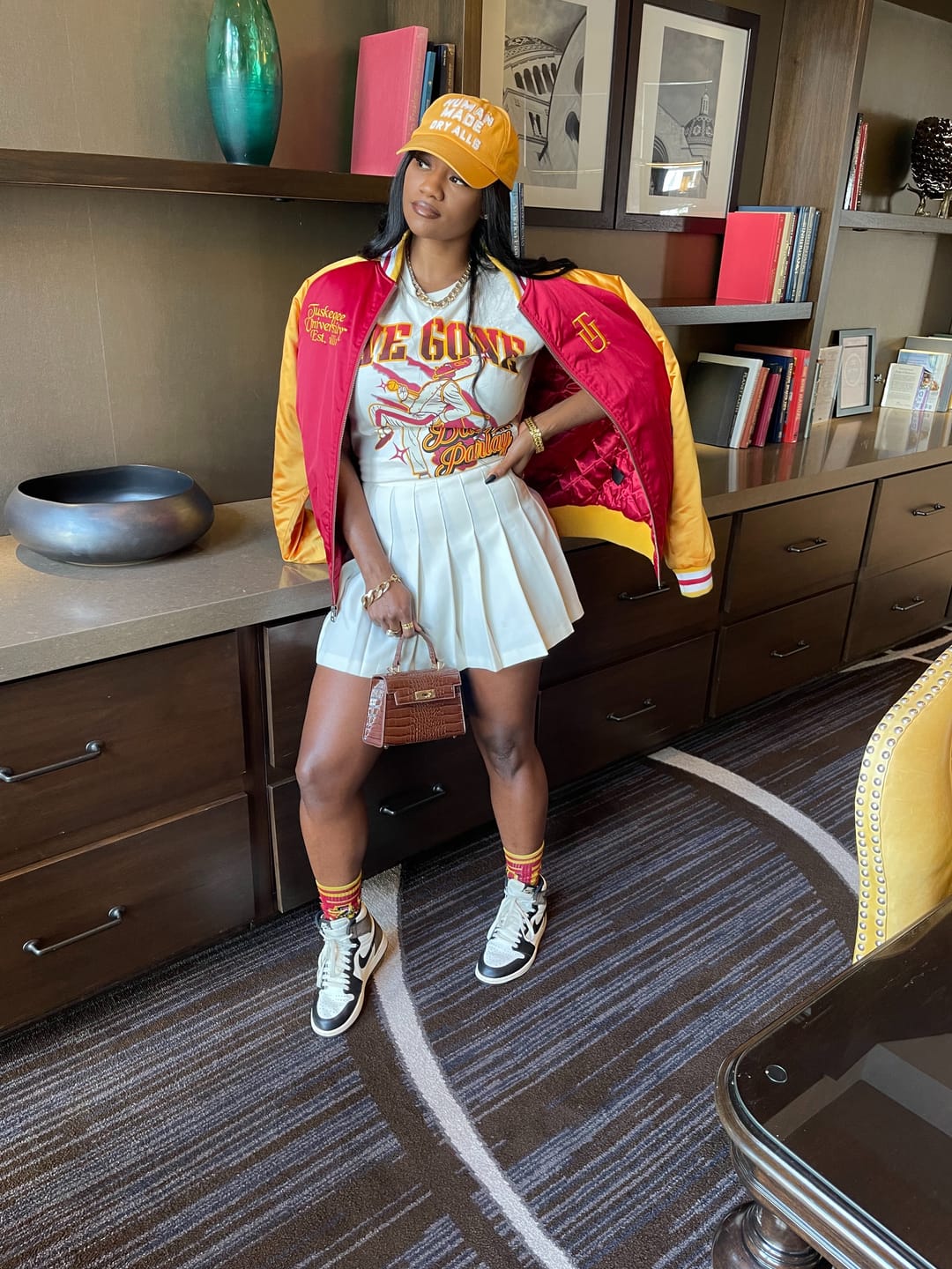 Customer photo review of TU - Tuskegee Ball N Parlay Unisex T-Shirt