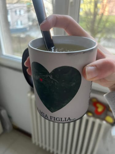 Customer photo review of Tazza magica personalizzata 325ml