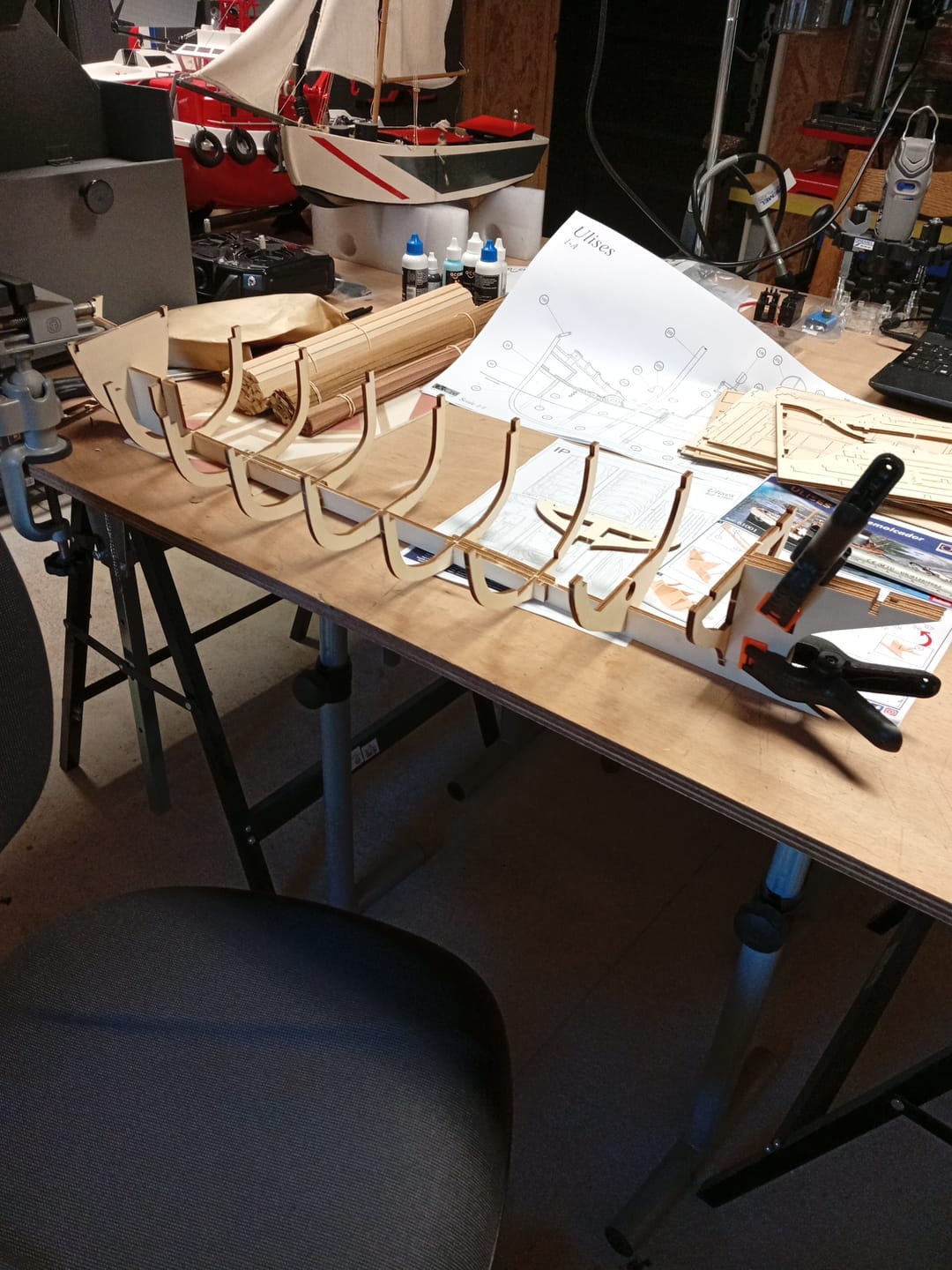 Customer photo review of Maqueta Barco Ulises RC
