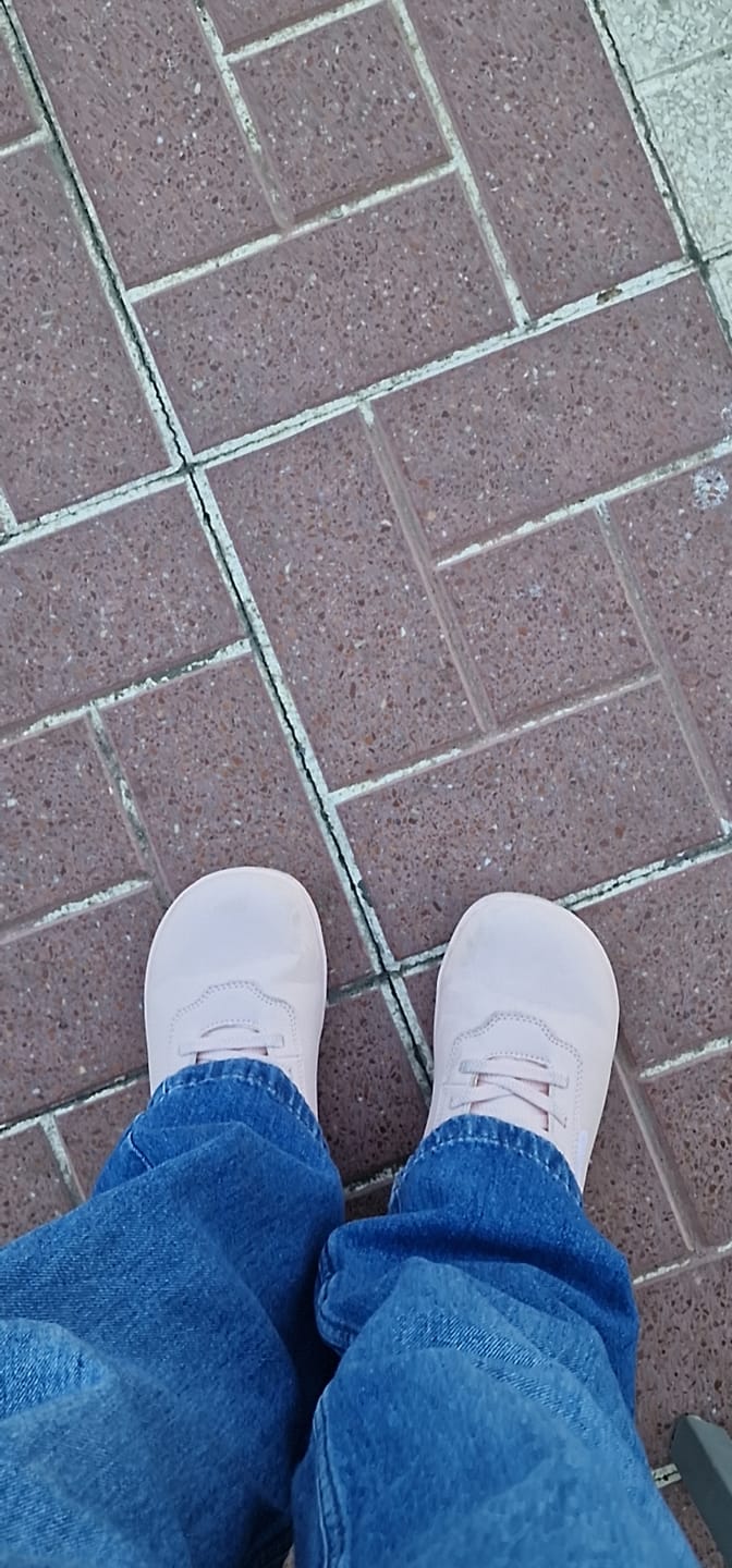 Customer photo review of Niños Spruce - Zapatos Barefoot De Invierno
