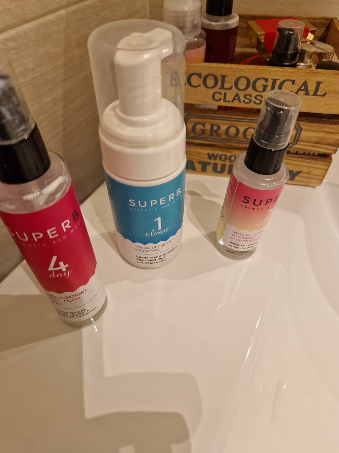 Customer photo review of AQUA GLOW mist rivitalizzante + 2 maschere viso pocket