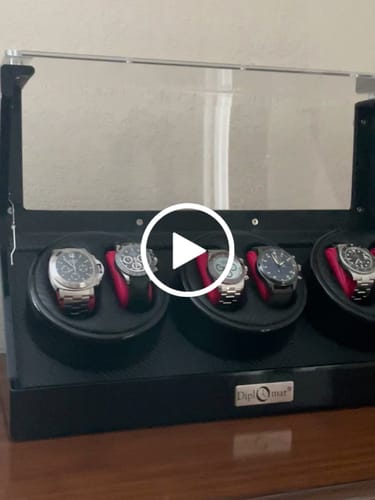 Customer video review of Diplomat Race Edition Six Watch Winder