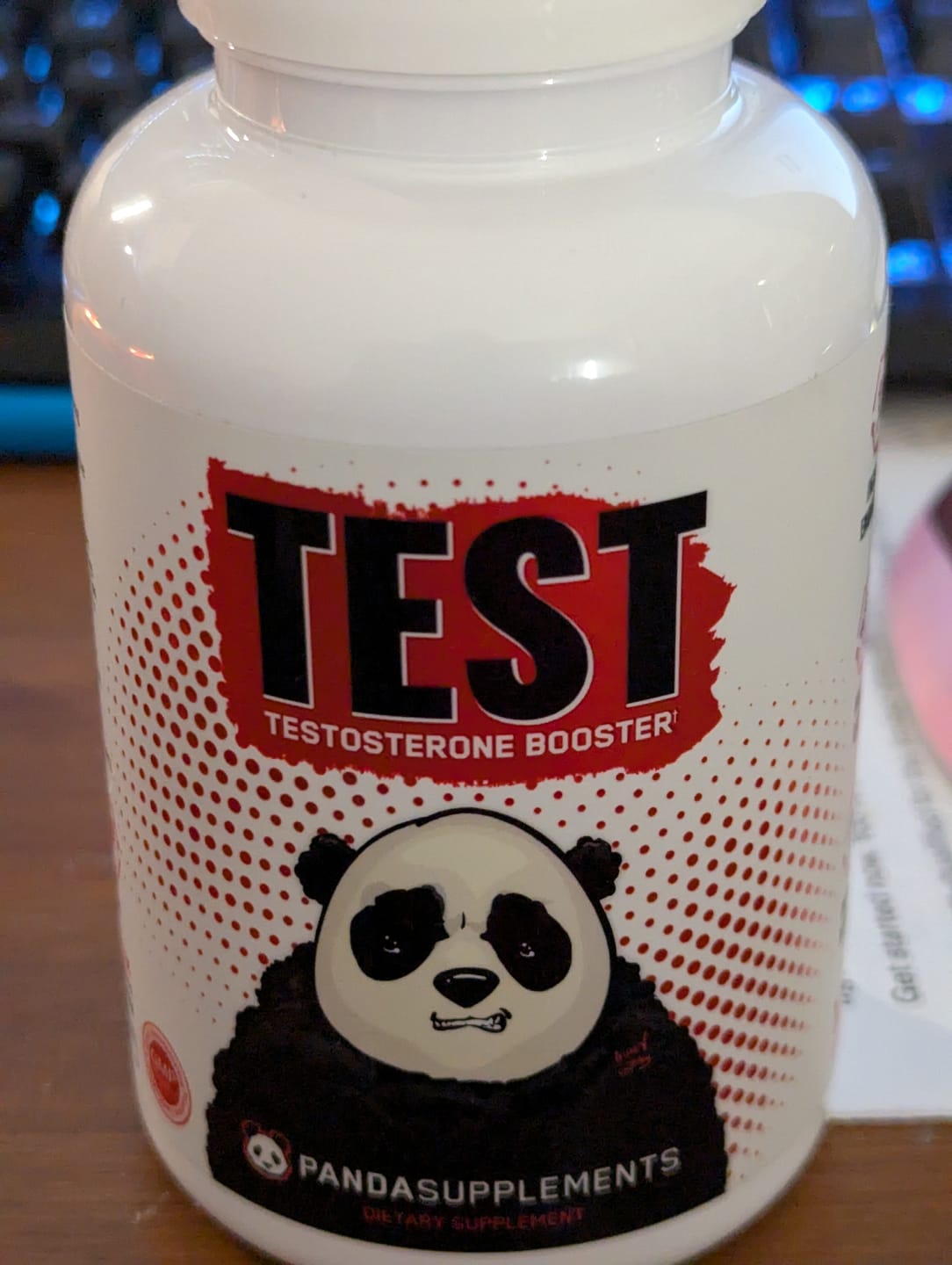Customer photo review of TEST - Testosterone Booster