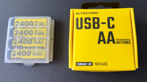 Customer photo review of NH2400 (AA - 2400mAh - 1.5V)