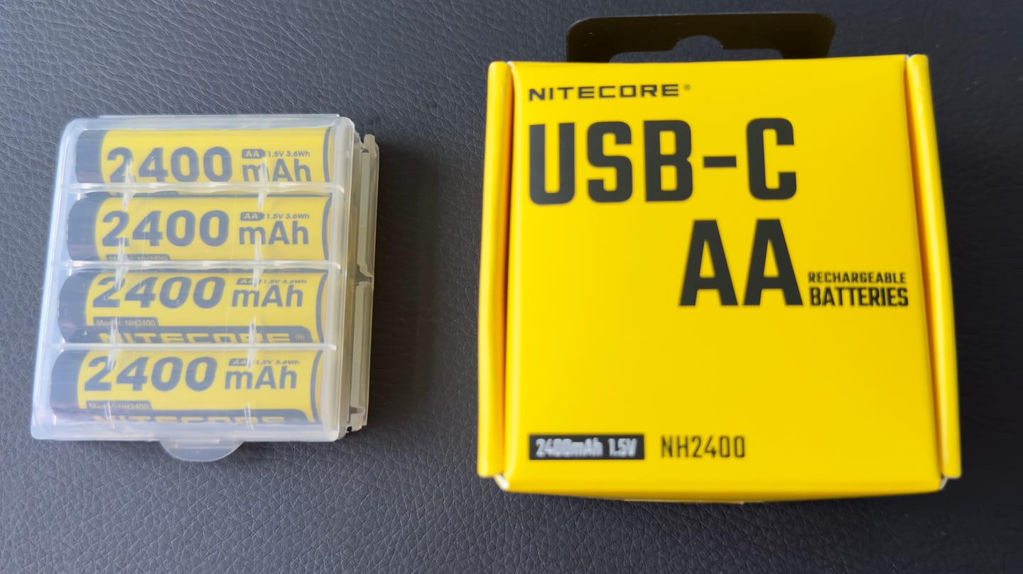 Customer photo review of NH2400 4PC (AA - 2400mAh - 1.5V)