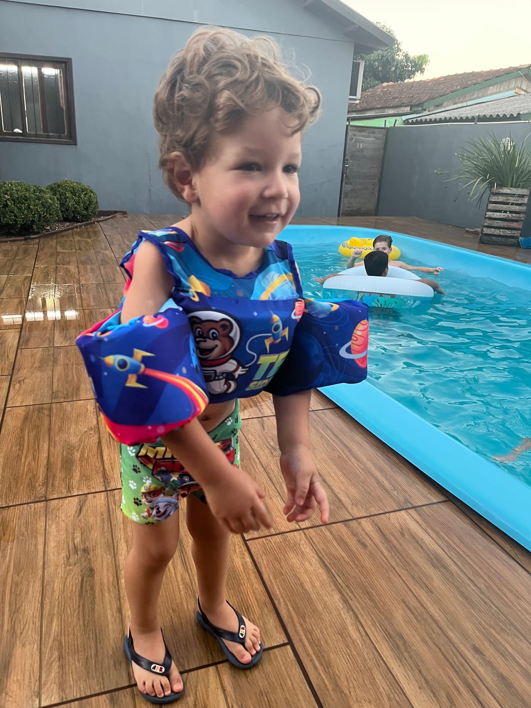 Customer photo review of Colete Salva-Vidas Infantil Homologado