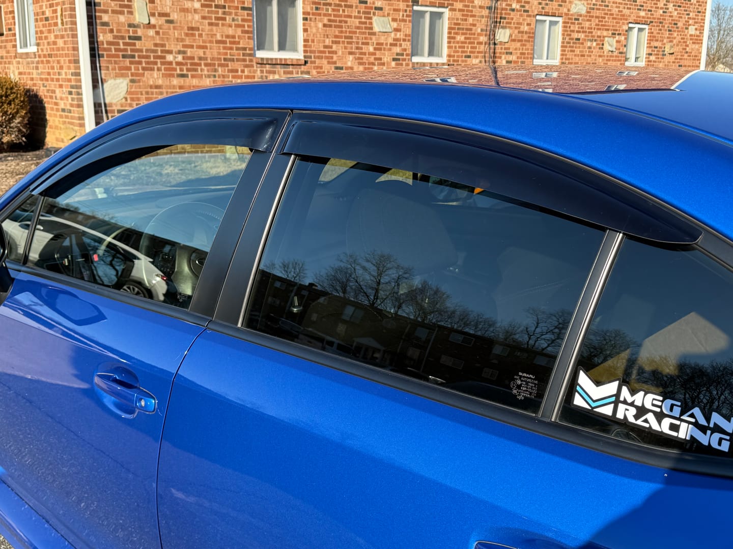 Customer photo review of Window Visors Sun/Rain Guards