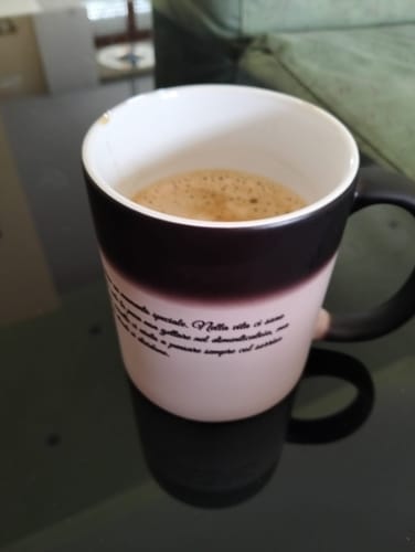 Customer photo review of Tazza magica personalizzata 325ml