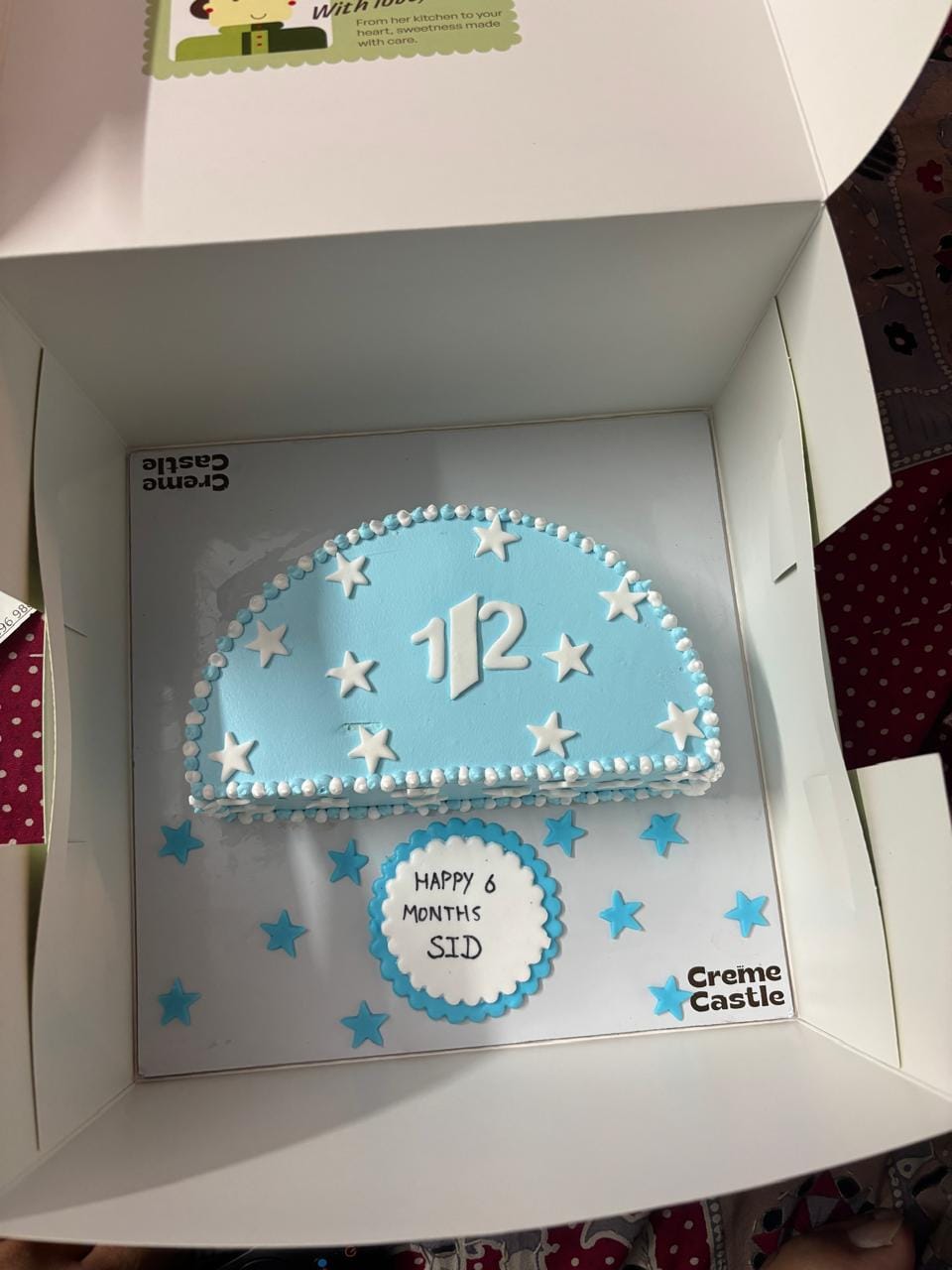 Customer photo review of Halfway there Cake