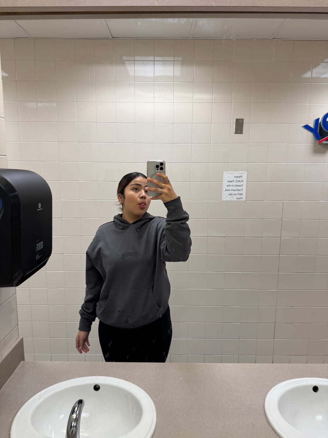 Customer photo review of W549 Rebel Hoodie