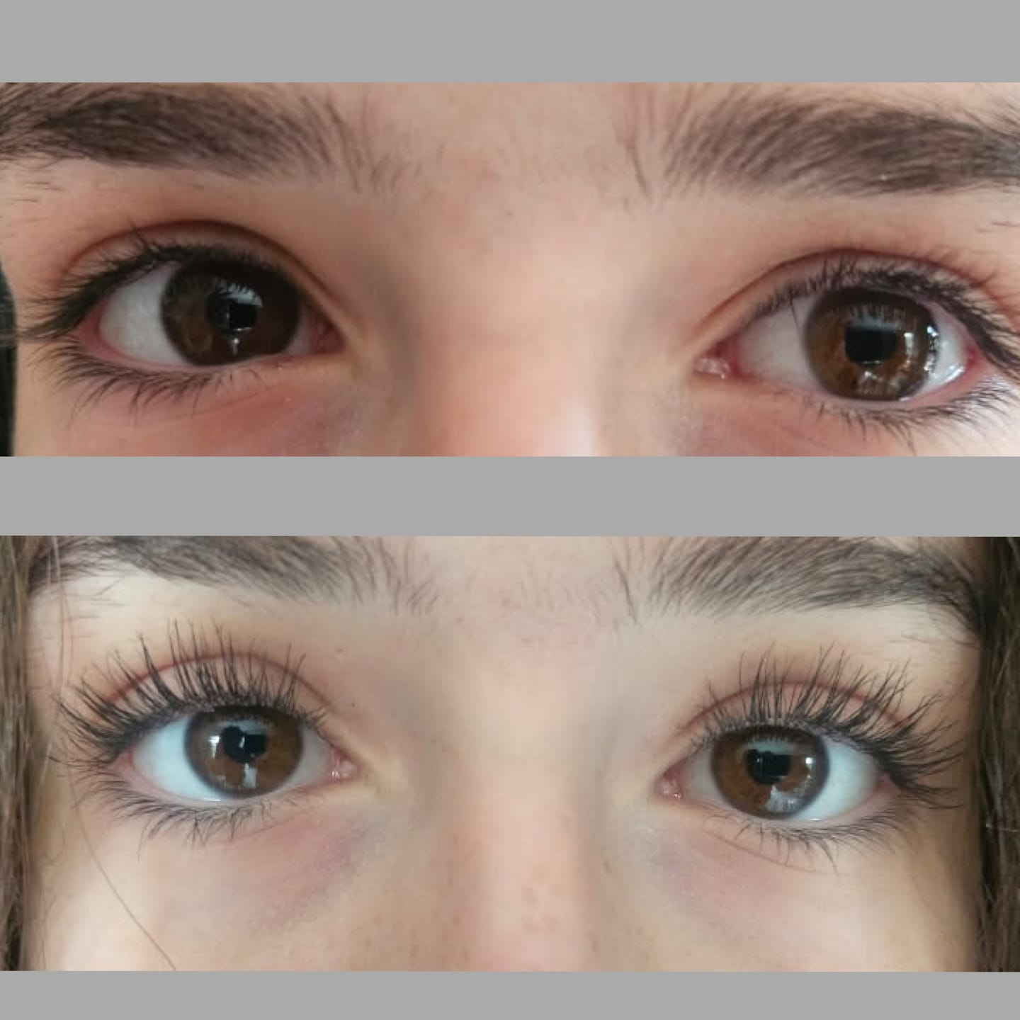 Customer photo review of Lash Growth Serum Infused Tubing Mascara – Giali Beauty