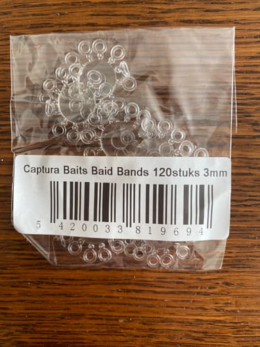 Customer photo review of 🆕 3mm BAIT BANDS 120 Stuks 📣- Voor 6mm en 8mm Pellets🔝