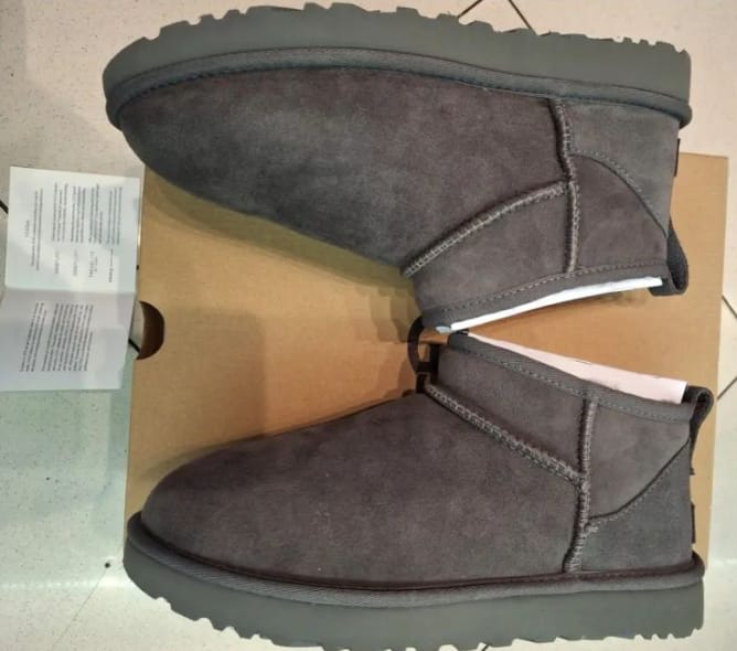 Customer photo review of UGG Classic Ultra Mini Grey  – Women's