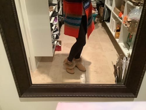 Customer photo review of Women's Amanda Sheepskin Boot