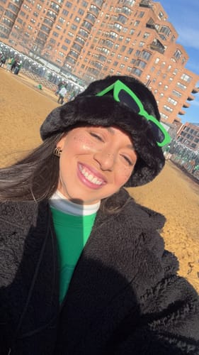 Customer photo review of Green Spirit Speckles Makeup Patches - Team Spirit Collection