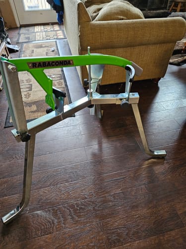 Customer photo review of Rabaconda Mini Tire Changer