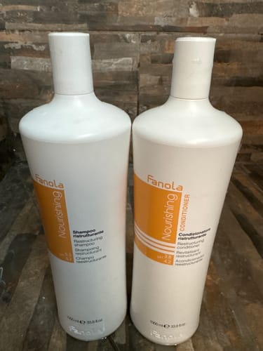 Customer photo review of Acondicionador Nourishing Reestructurante 350ml Fanola
