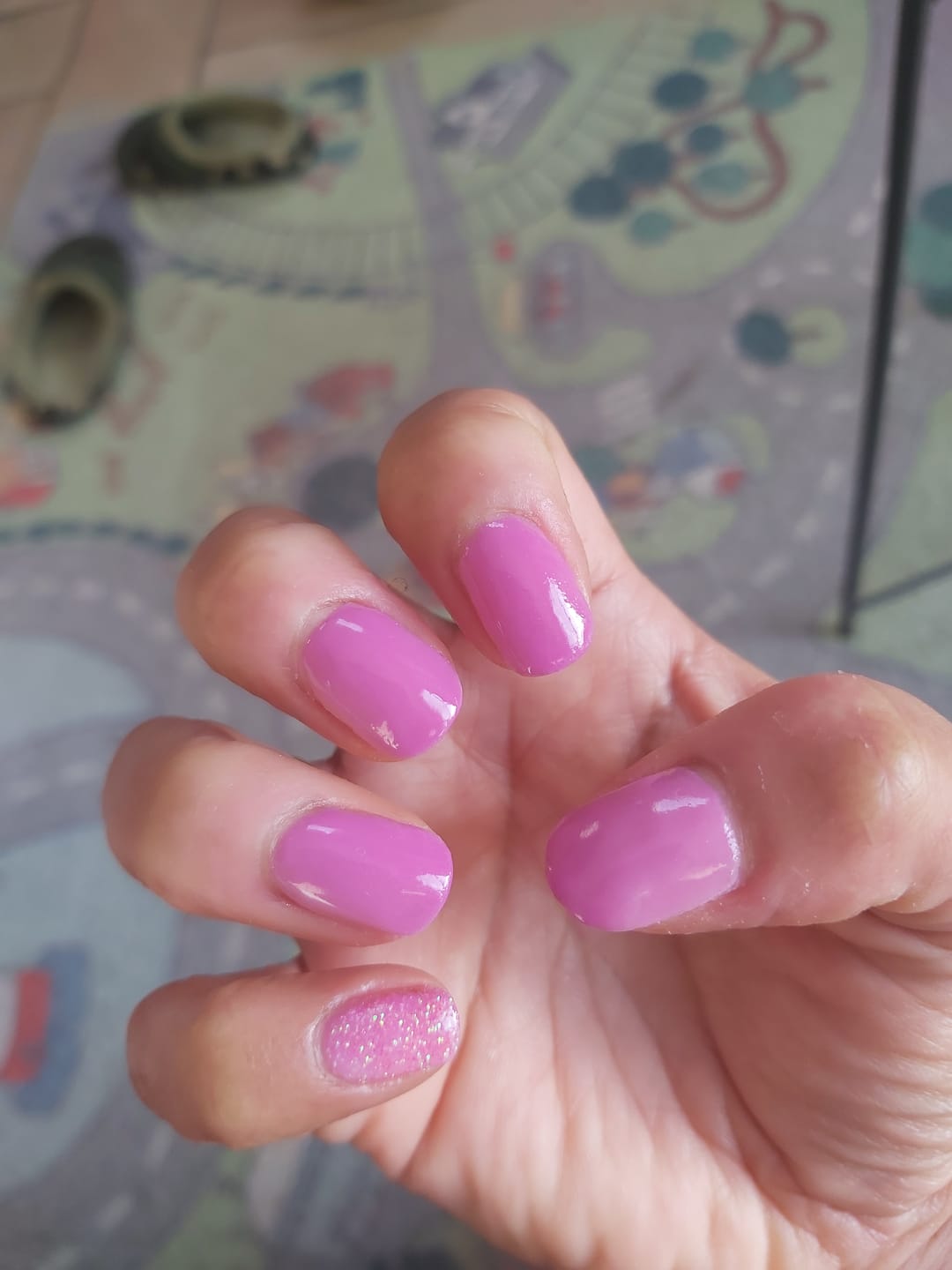 Customer photo review of Limited Edition 5 - Mood Change Berry Dipping Powder
