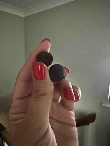 Customer photo review of Mushroom Gummies