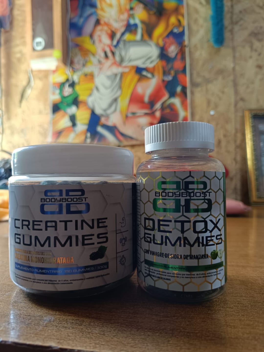 Customer photo review of Gomitas de Vinage de Manzana
