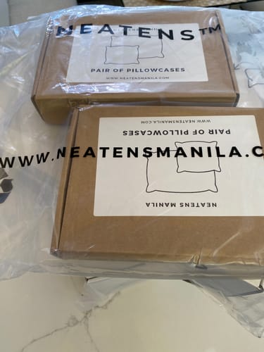 Customer photo review of PLAIN WHITE PILLOWCASE