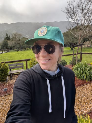 Customer photo review of Big Flat Bill Unstructured Rope Hat