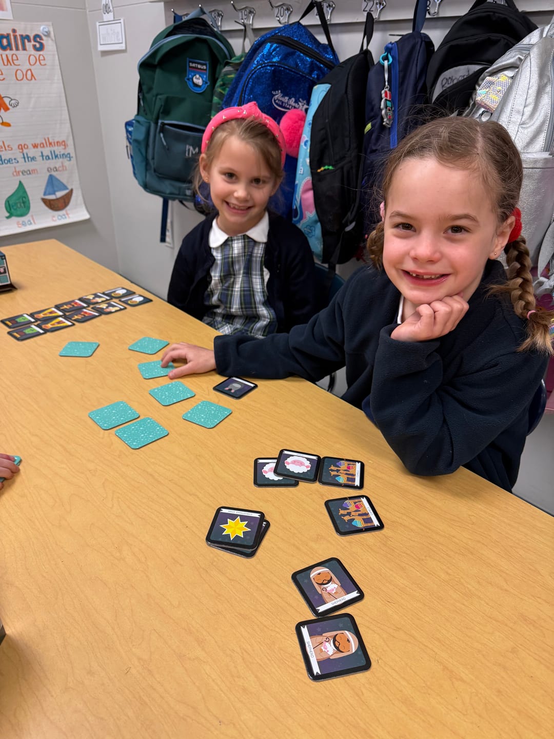 Customer photo review of Christmas Nativity Memory Match Game