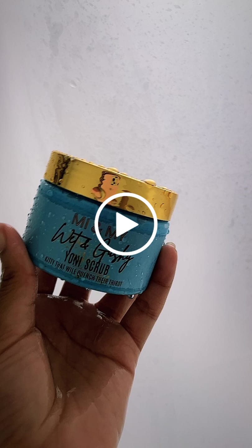 Customer video review of Wet And Gushy Yoni Scrub