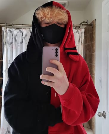 Customer photo review of Bunny Ear Hoodie