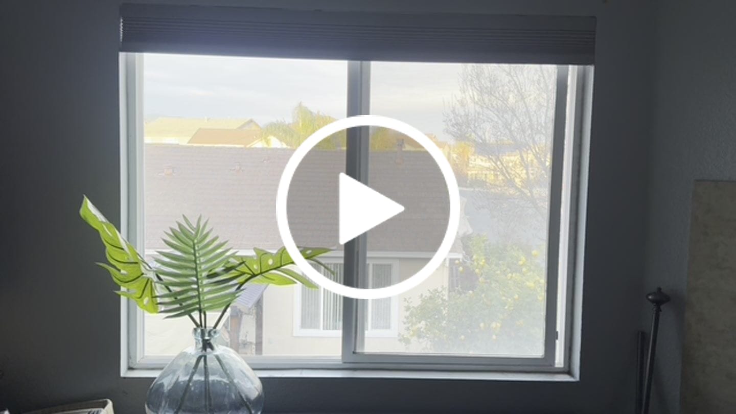 Customer video review of SmartWings Motorized Blackout Cellular Shades Hazel
